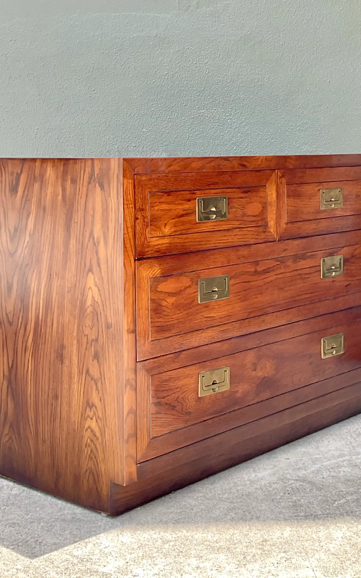 Henredon Four-Drawer Campaign Chest Of Drawers — additional photo 7