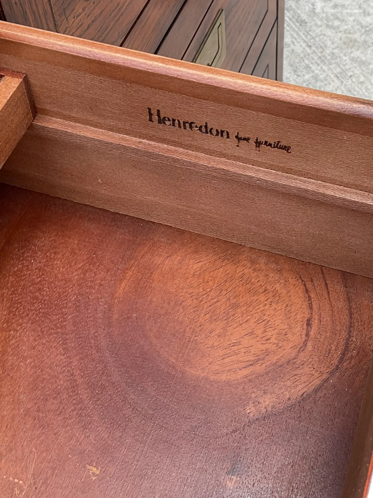 Henredon Four-Drawer Campaign Chest Of Drawers — additional photo 1