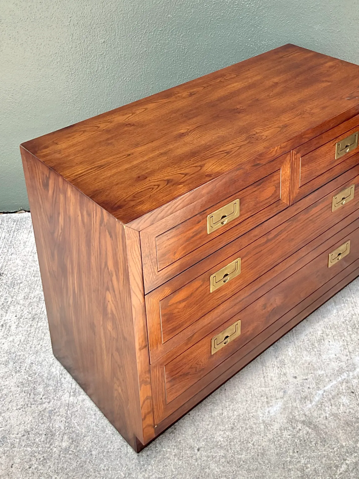 Henredon Four-Drawer Campaign Chest Of Drawers — additional photo 5