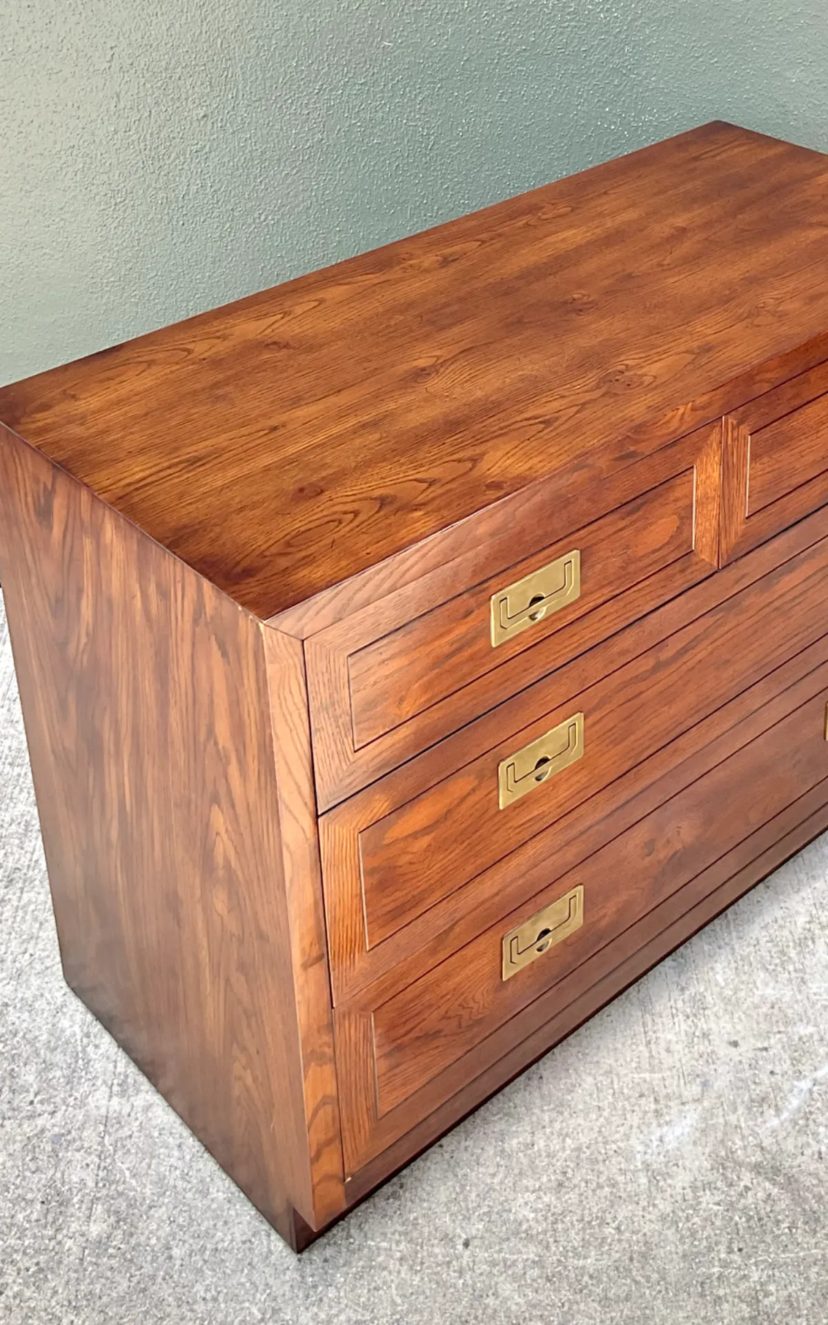 Henredon Four-Drawer Campaign Chest Of Drawers — additional photo 5