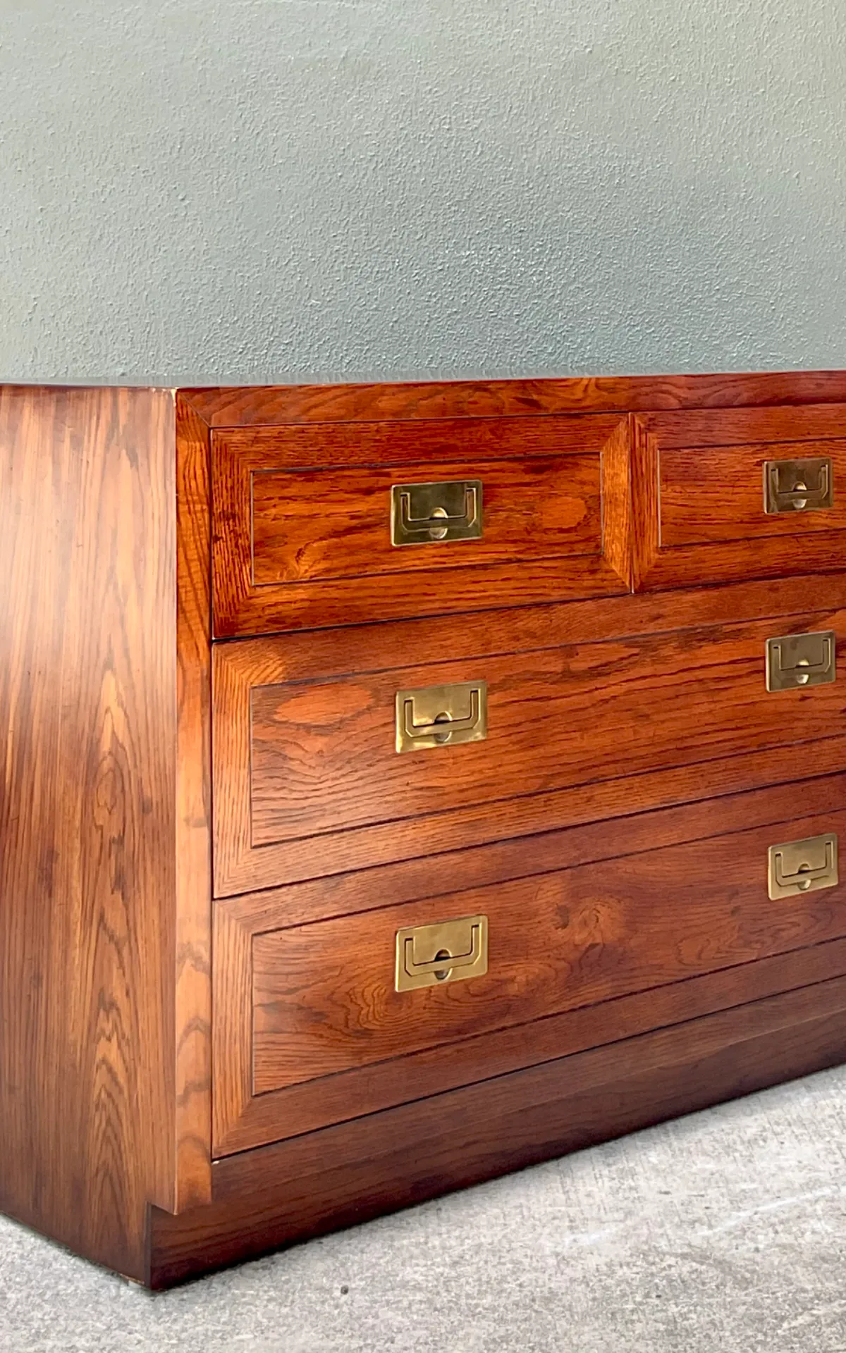 Henredon Four-Drawer Campaign Chest Of Drawers — additional photo 8