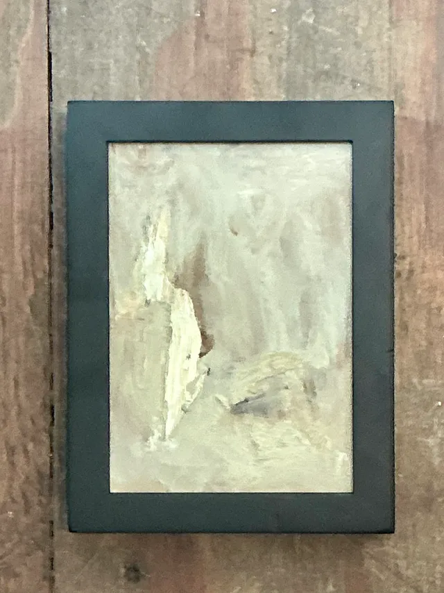 Vintage Abstract Expressionist Painting — additional photo 2