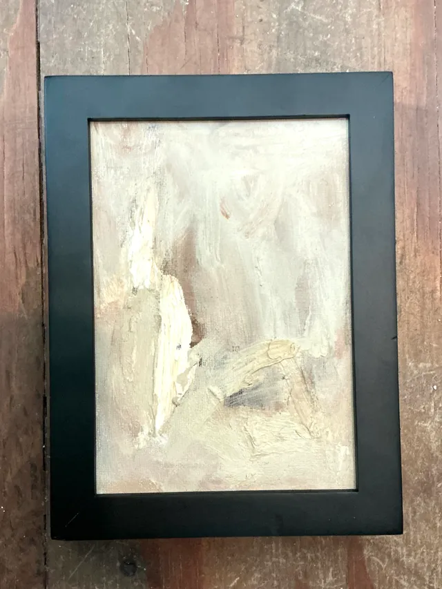 Vintage Abstract Expressionist Painting — additional photo 7