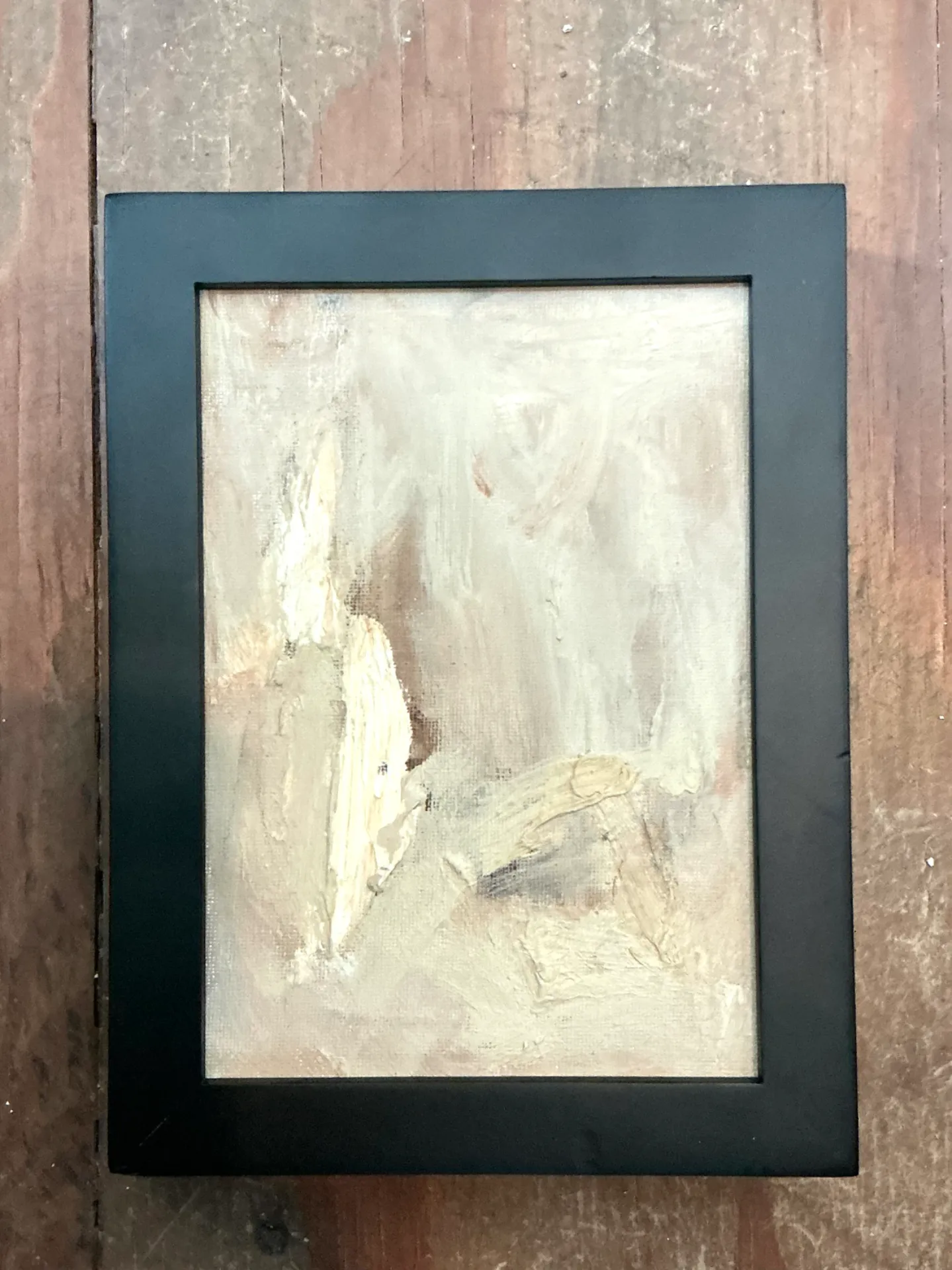 Vintage Abstract Expressionist Painting — additional photo 1