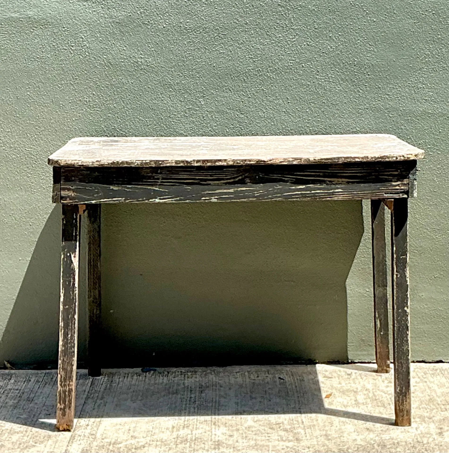 Vintage Farmhouse Style Wood Table — additional photo 1