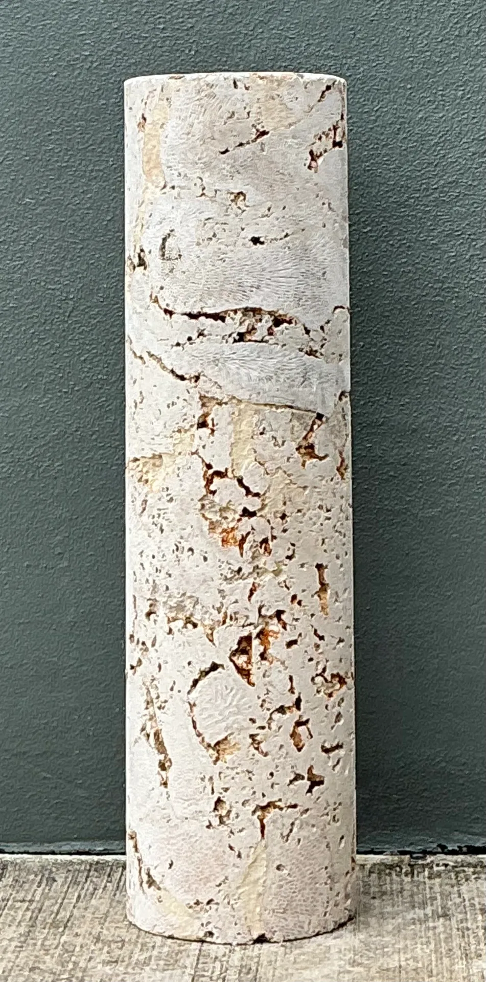 Vintage Coquina Stone Pedestal — additional photo 5