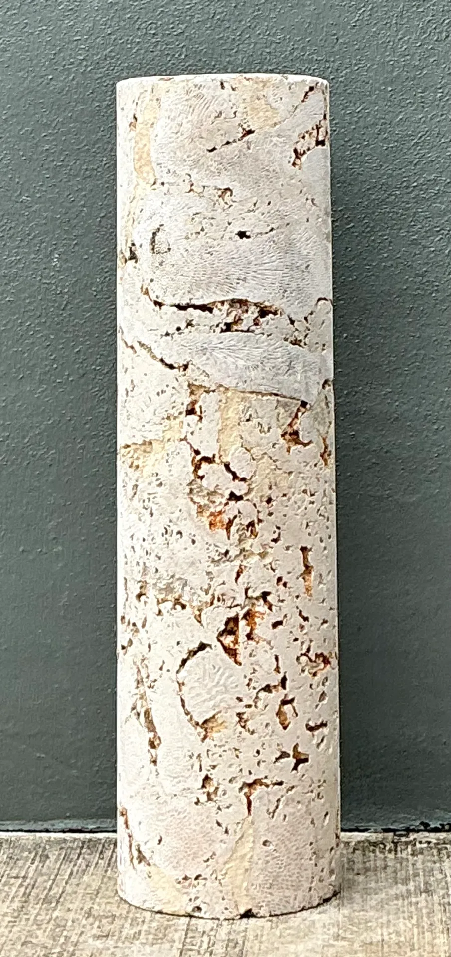 Vintage Coquina Stone Pedestal — additional photo 4