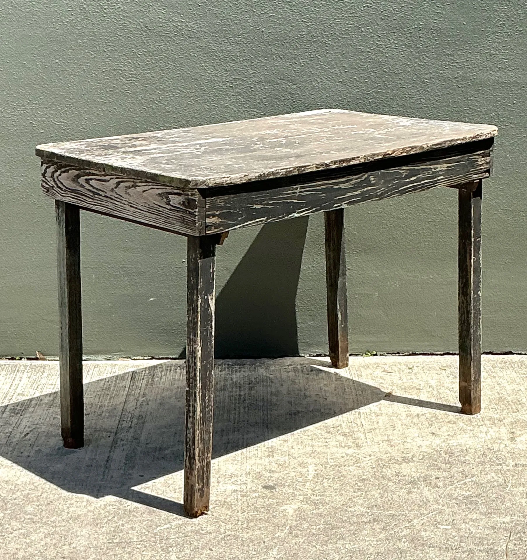 Vintage Farmhouse Style Wood Table — additional photo 2