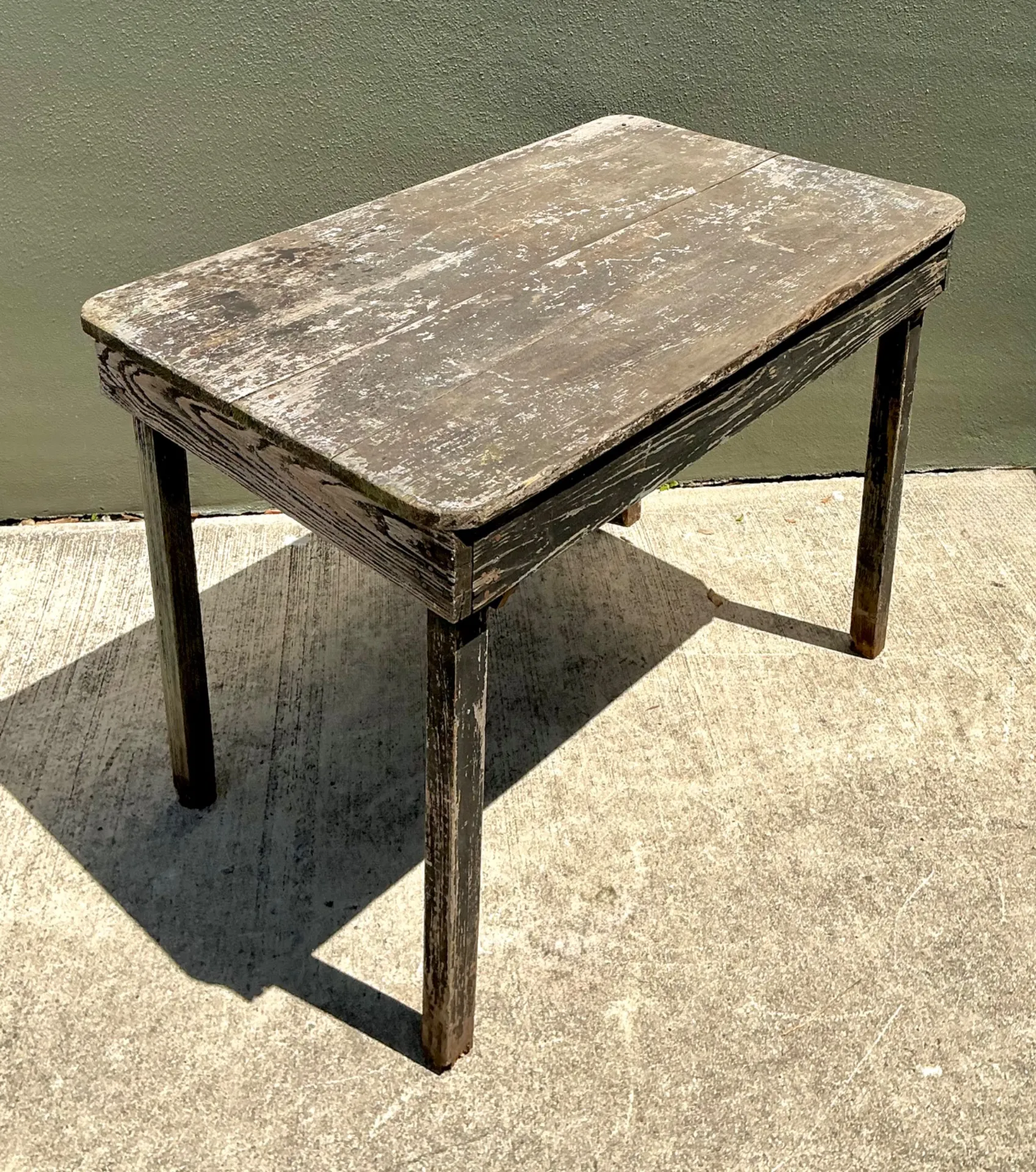 Vintage Farmhouse Style Wood Table — additional photo 8