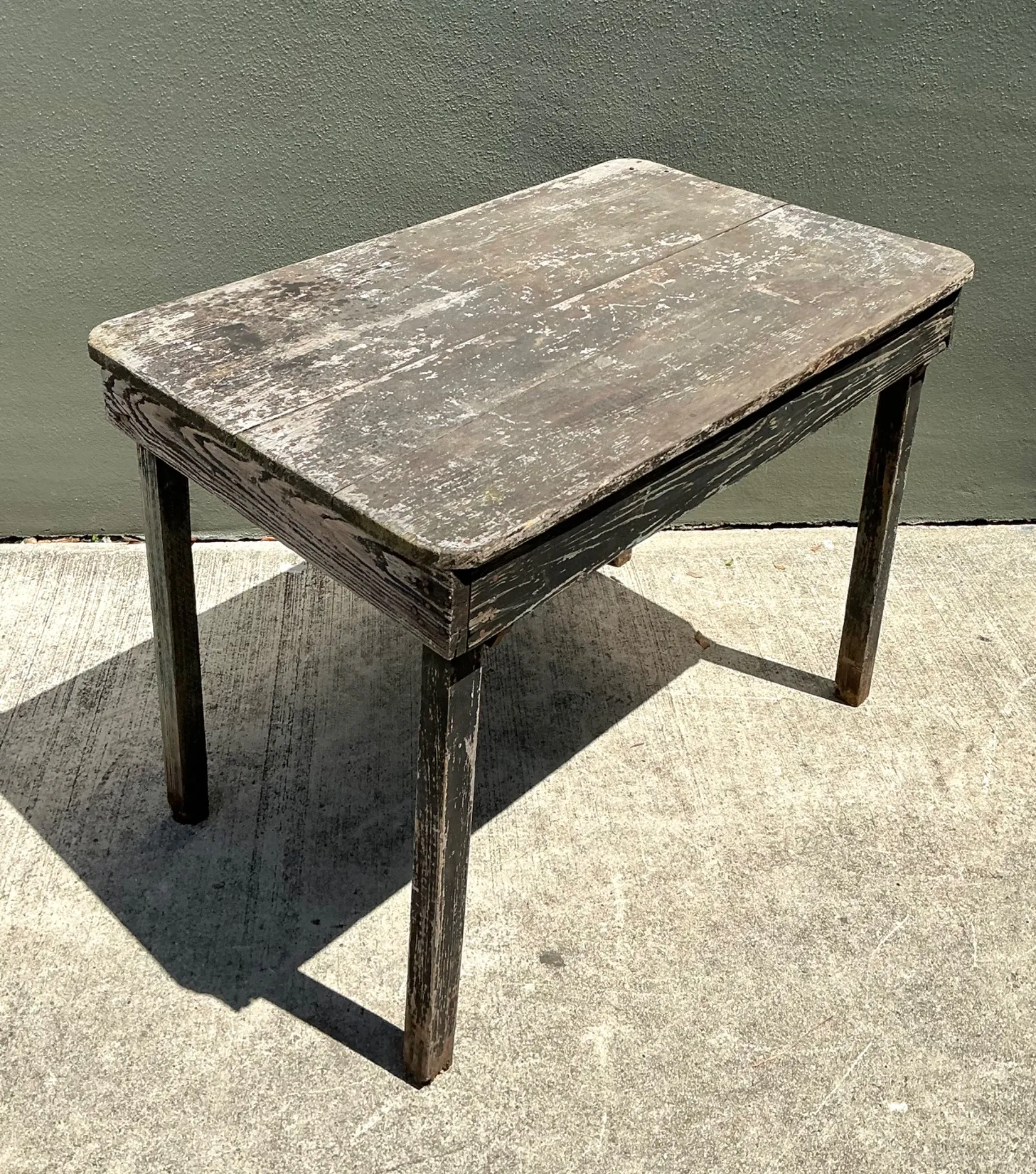 Vintage Farmhouse Style Wood Table — additional photo 6