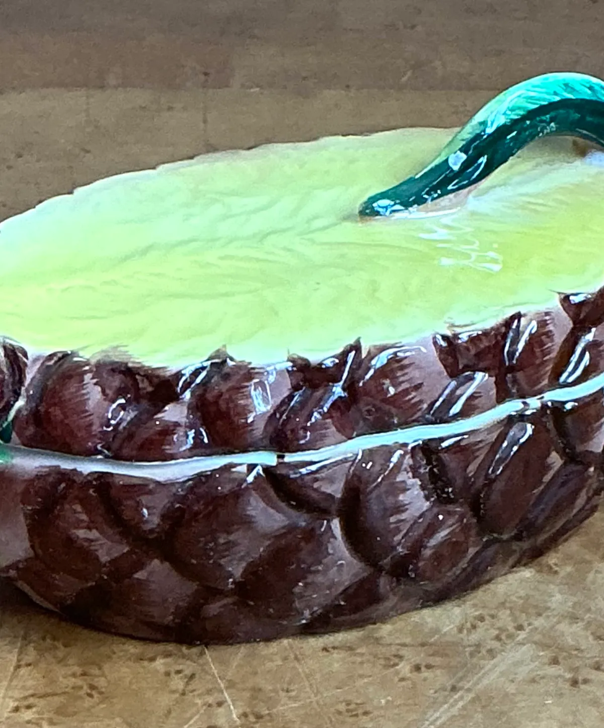 Vintage Lefton Tropical Ceramic Pineapple Dish — additional photo 4