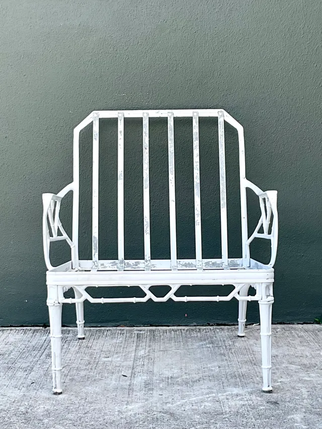 Vintage Brown Jordan “Calcutta” Metal Patio Lounge Chair — additional photo 1