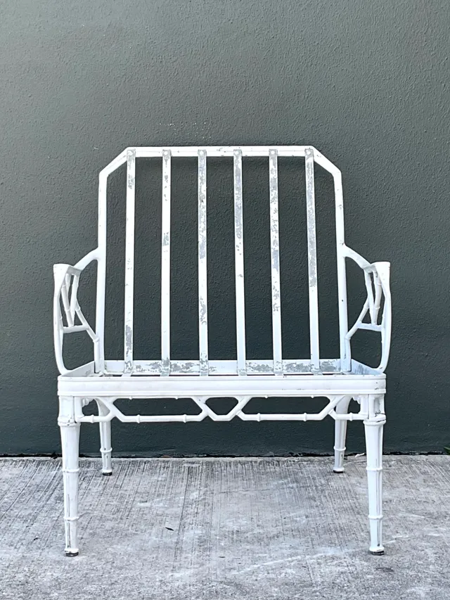 Vintage Brown Jordan “Calcutta” Metal Patio Lounge Chair — additional photo 6