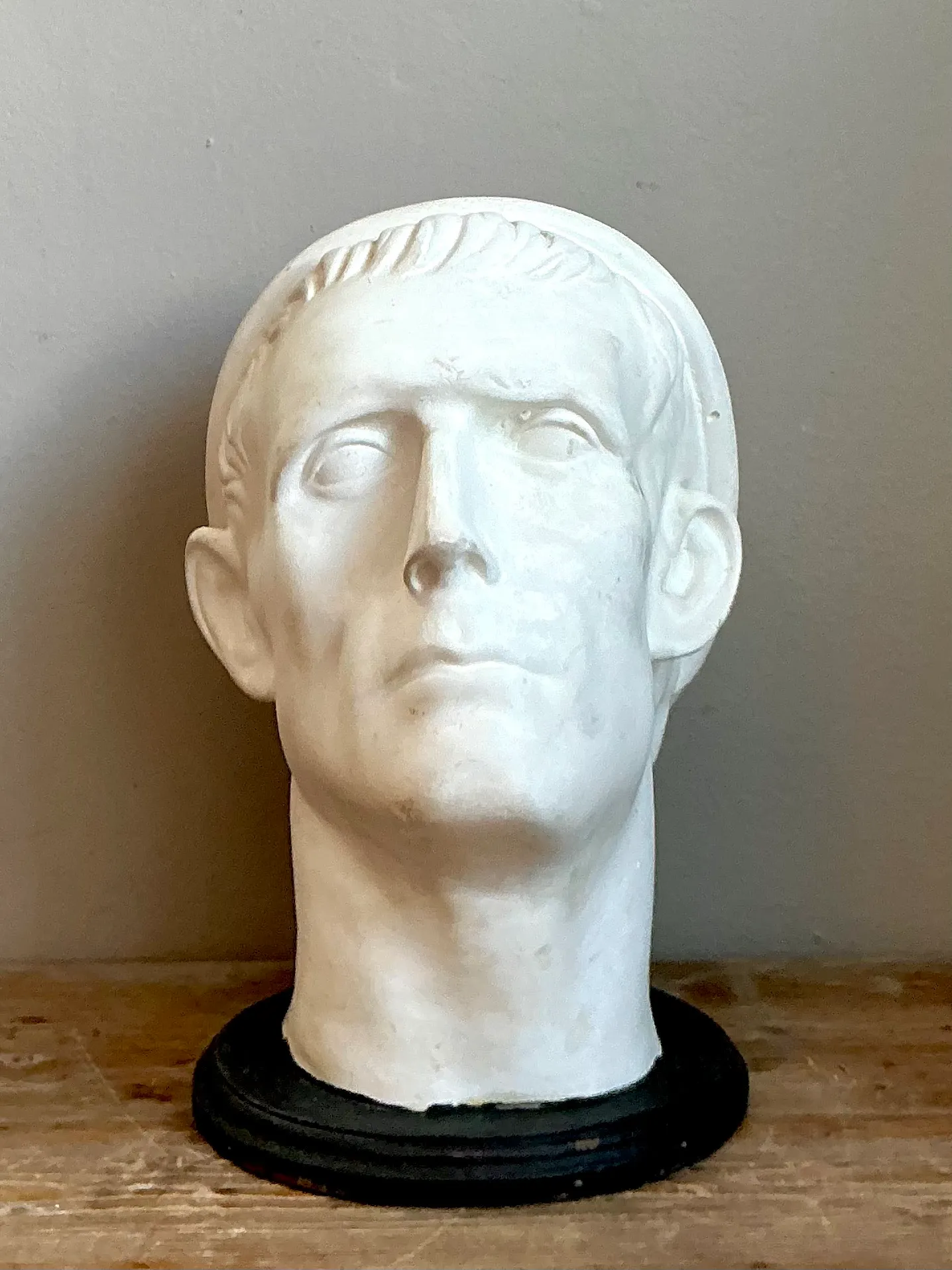 Vintage Plaster Roman Bust Sculpture Of Antiochus — additional photo 5