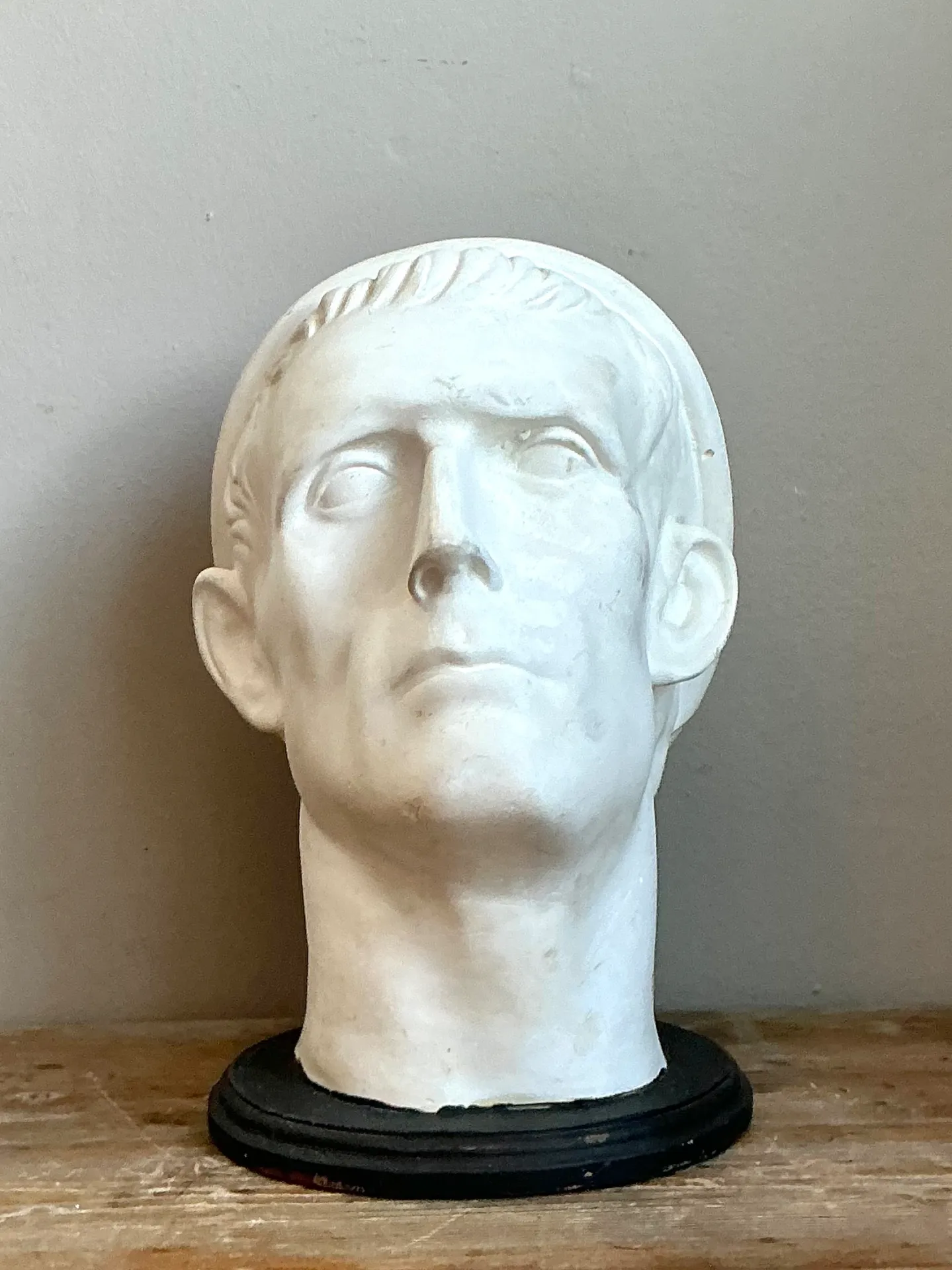 Vintage Plaster Roman Bust Sculpture Of Antiochus — additional photo 8