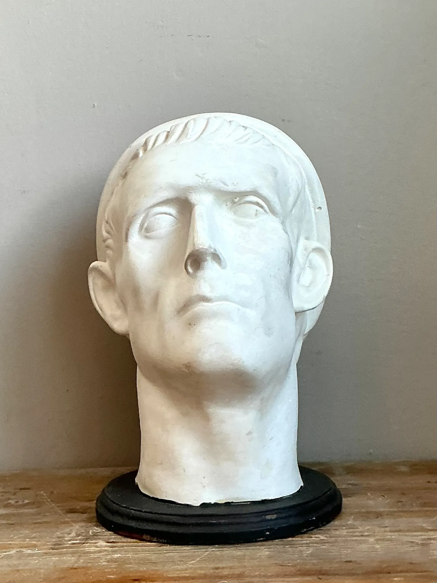 Vintage Plaster Roman Bust Sculpture Of Antiochus — additional photo 1