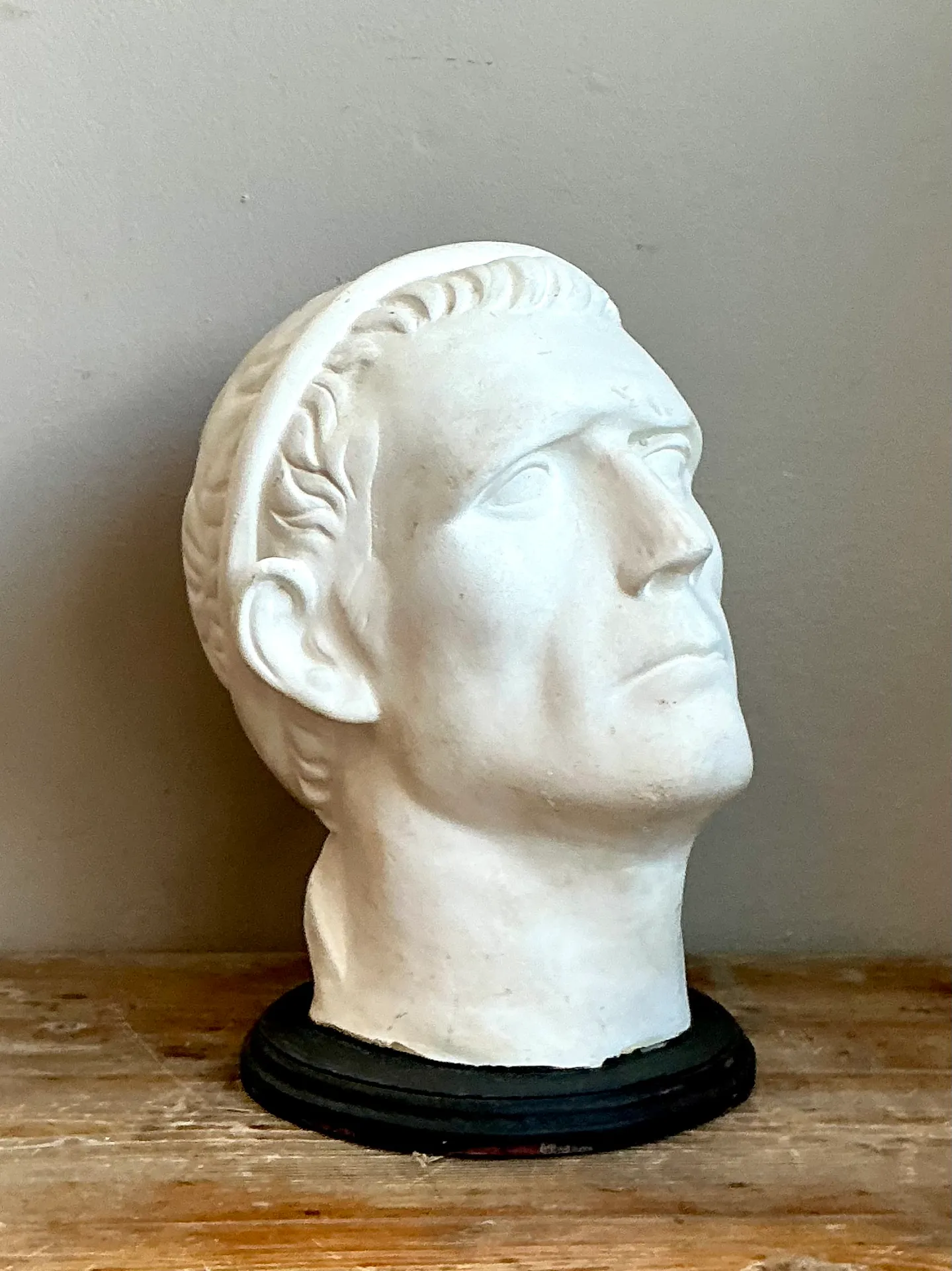 Vintage Plaster Roman Bust Sculpture Of Antiochus — additional photo 7