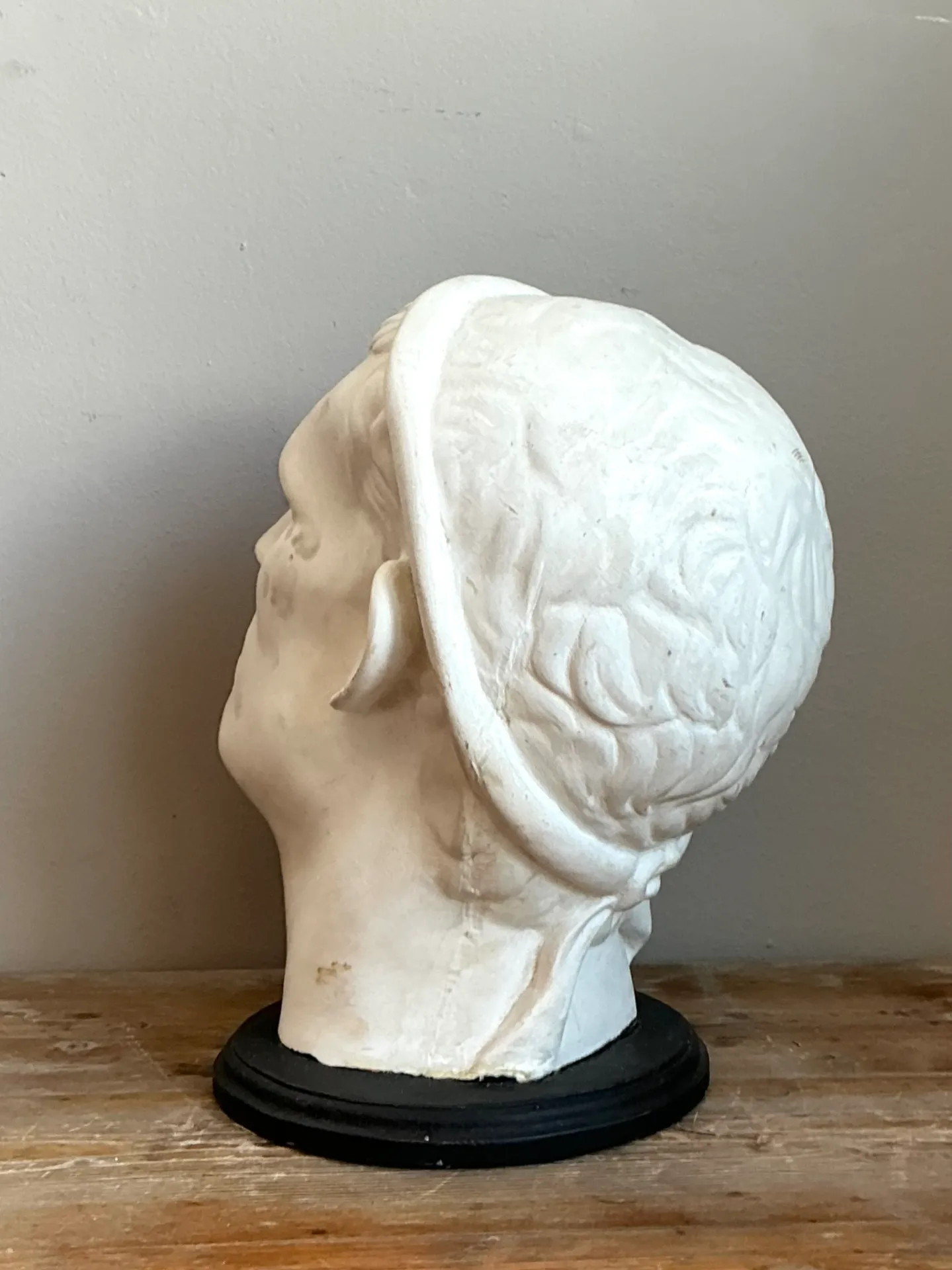 Vintage Plaster Roman Bust Sculpture Of Antiochus — additional photo 4