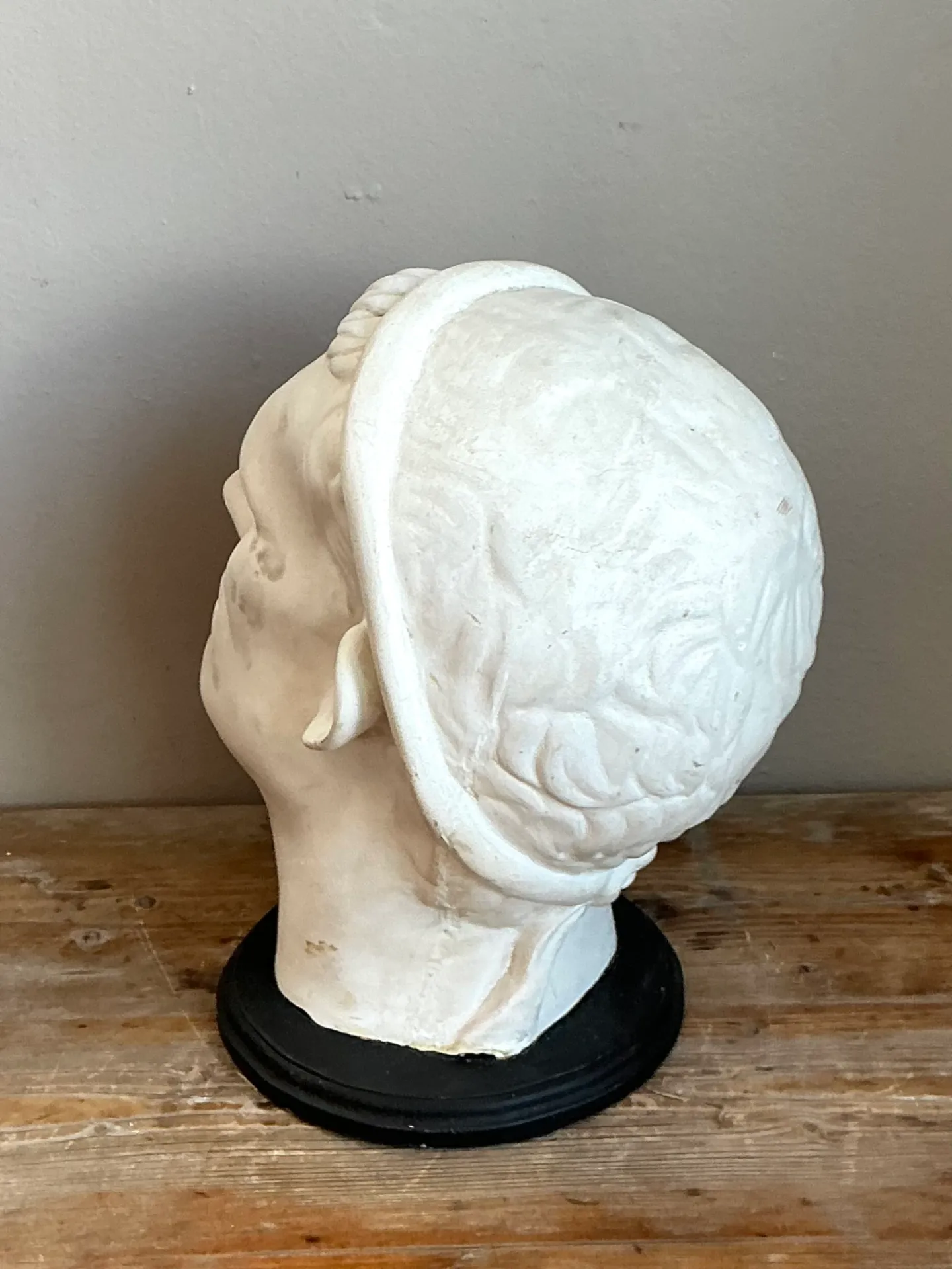 Vintage Plaster Roman Bust Sculpture Of Antiochus — additional photo 3