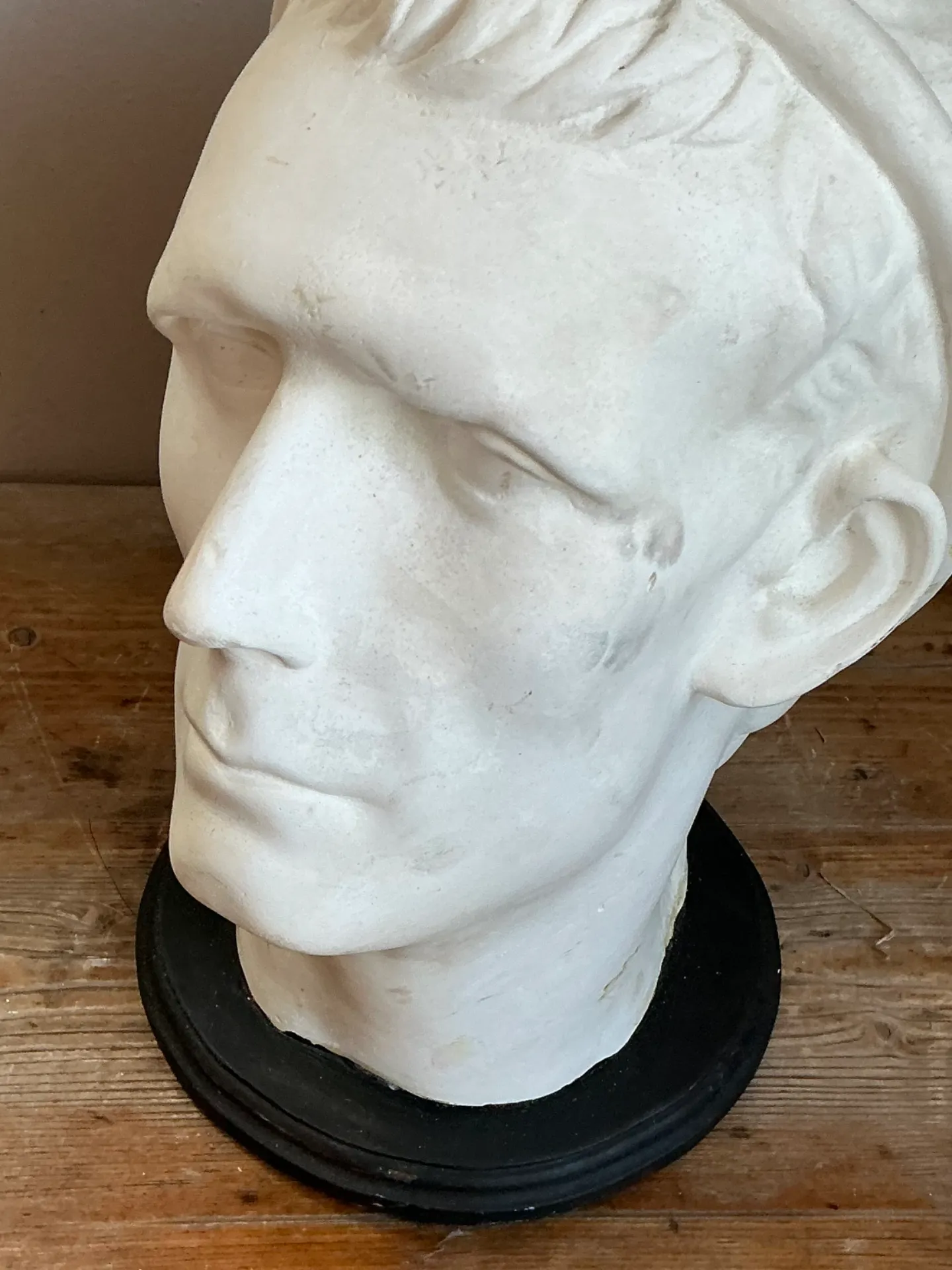 Vintage Plaster Roman Bust Sculpture Of Antiochus — additional photo 2