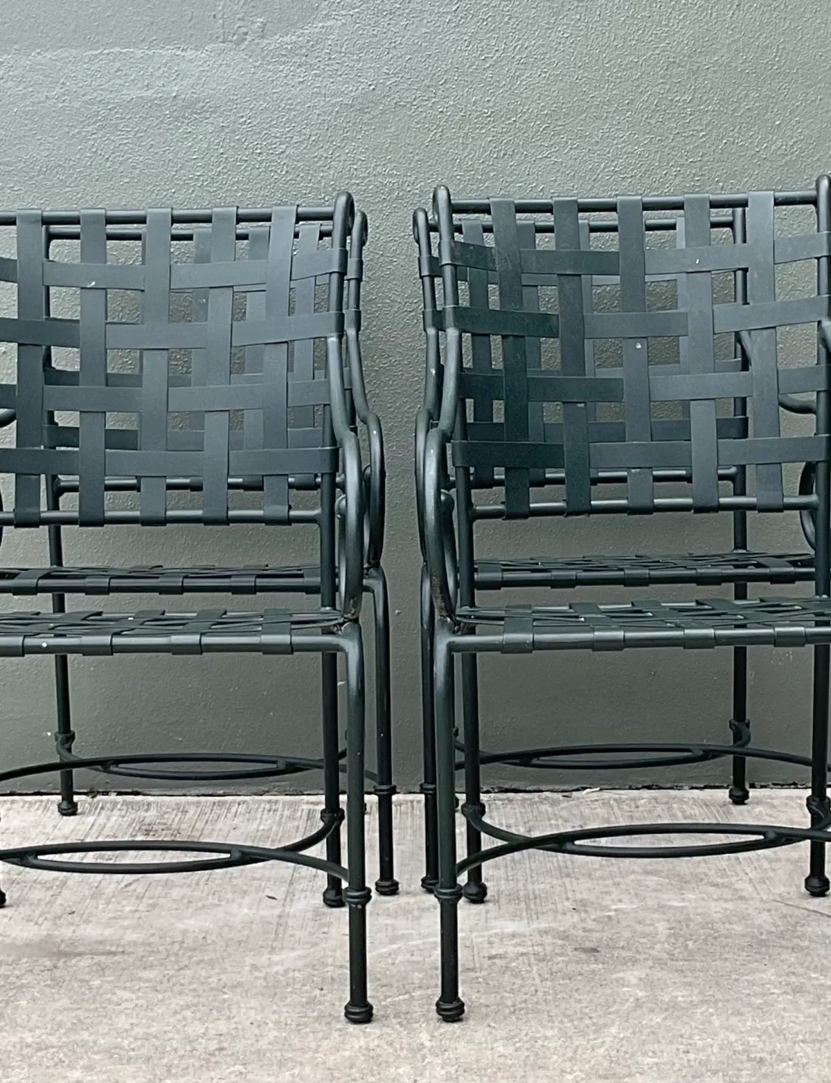 Brown Jordan “Florentine” Aluminum Outdoor Armchairs - Set of Four — additional photo 5