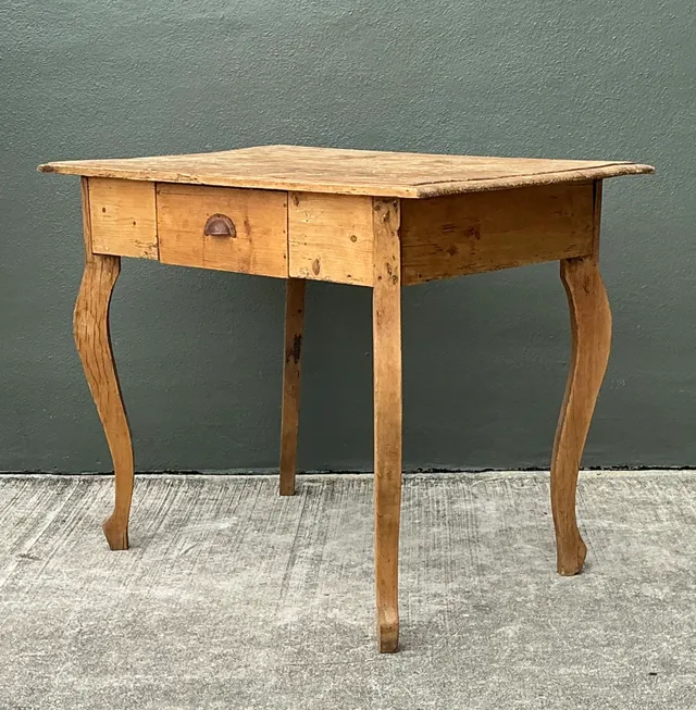 Vintage Rustic Wood Writing Desk — additional photo 2