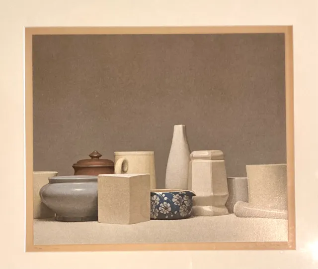 Vintage 1981 Still Life Framed Lithograph — additional photo 3