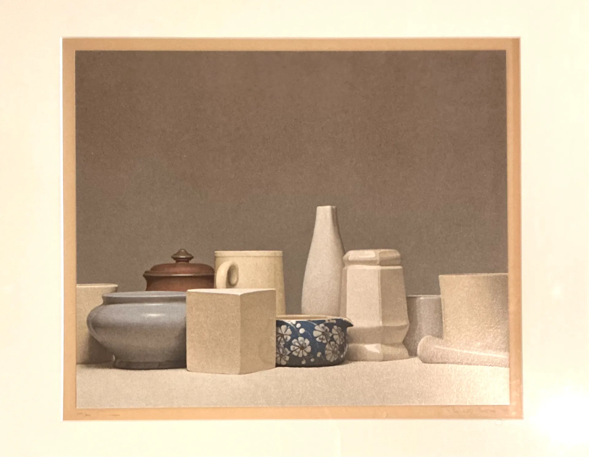 Vintage 1981 Still Life Framed Lithograph — additional photo 5