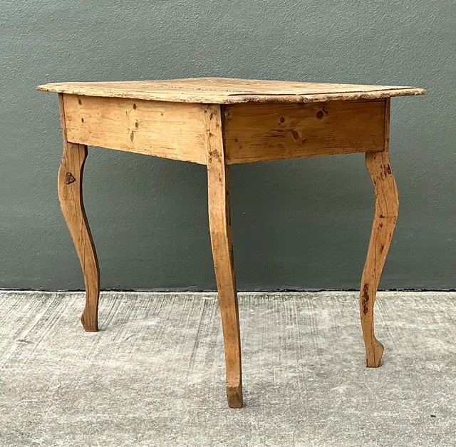 Vintage Rustic Wood Writing Desk — additional photo 3
