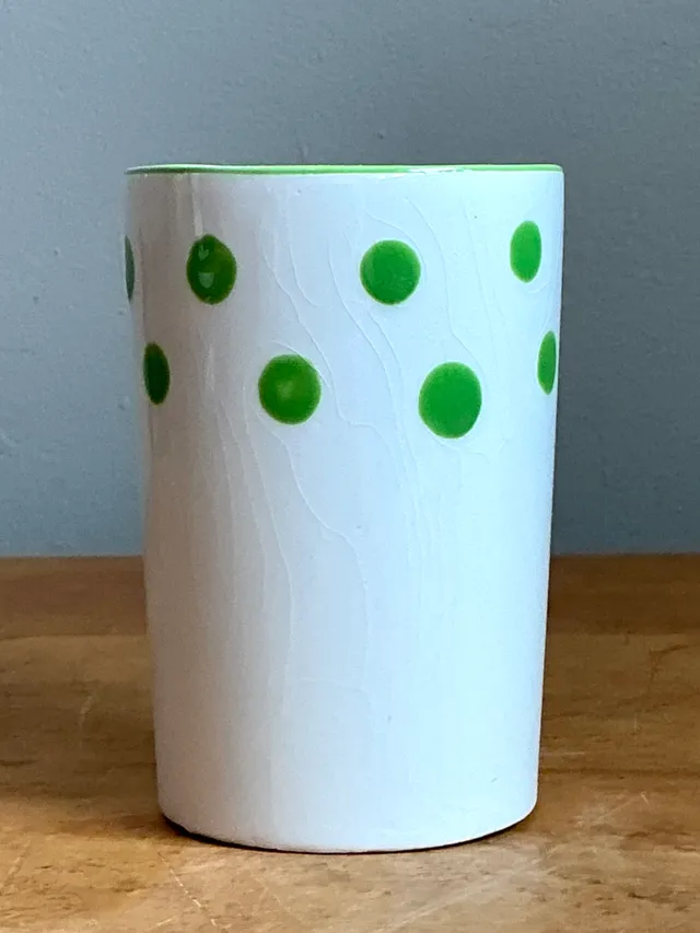 Design Studio Green Polka Dot Frog Vase — additional photo 4