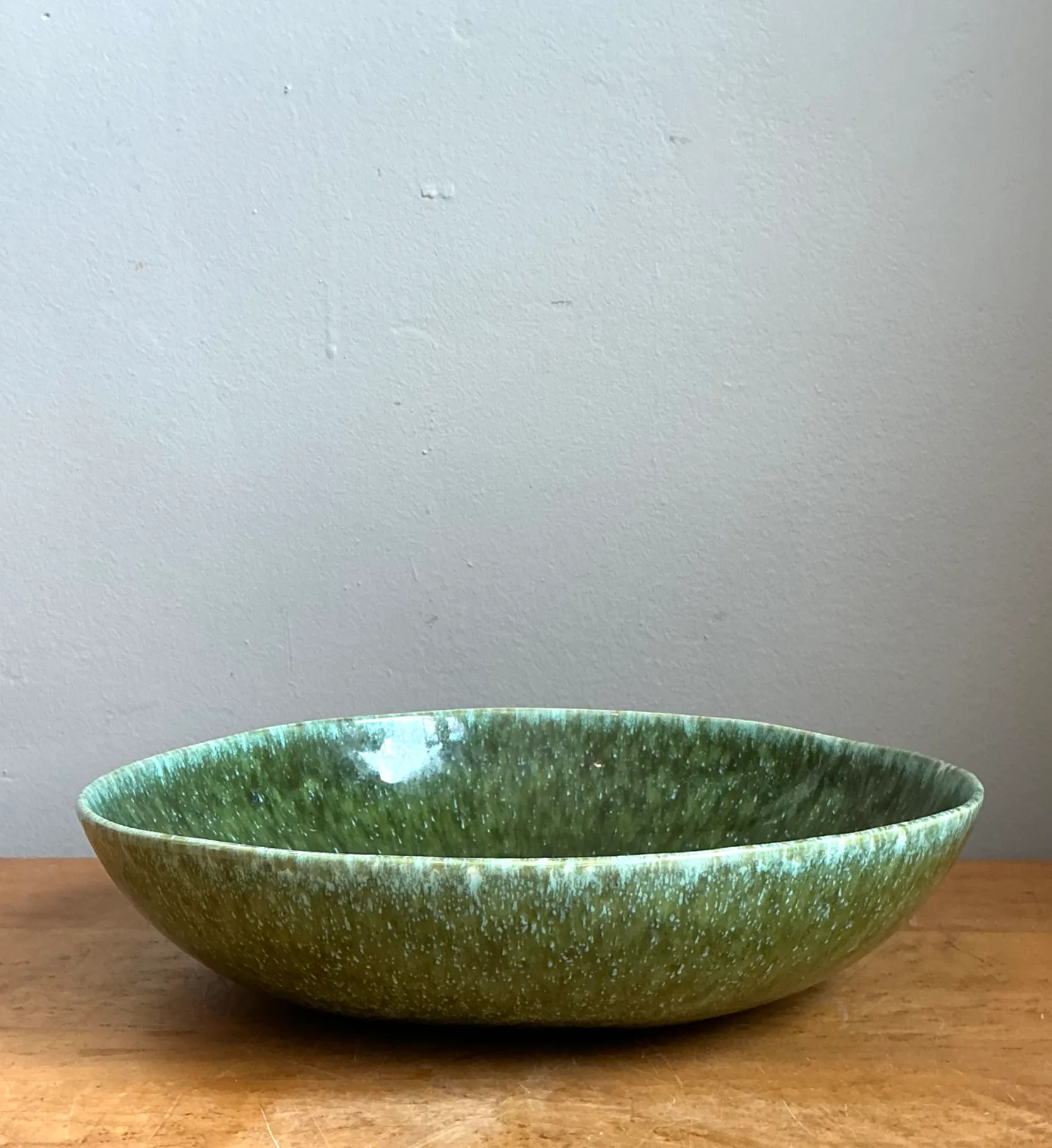 William Sonoma Home Green Reactive Glazed Ceramic Bowl — additional photo 3