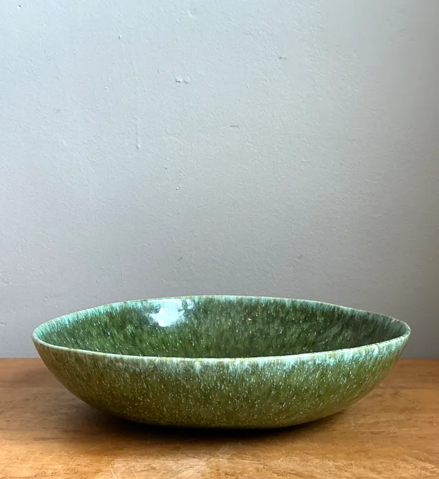 William Sonoma Home Green Reactive Glazed Ceramic Bowl — additional photo 3