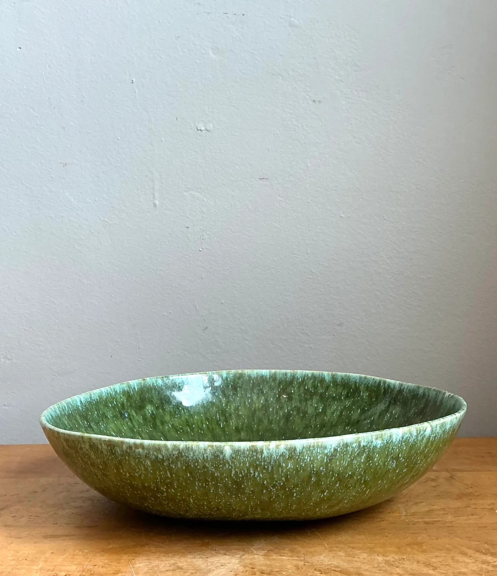William Sonoma Home Green Reactive Glazed Ceramic Bowl — additional photo 1