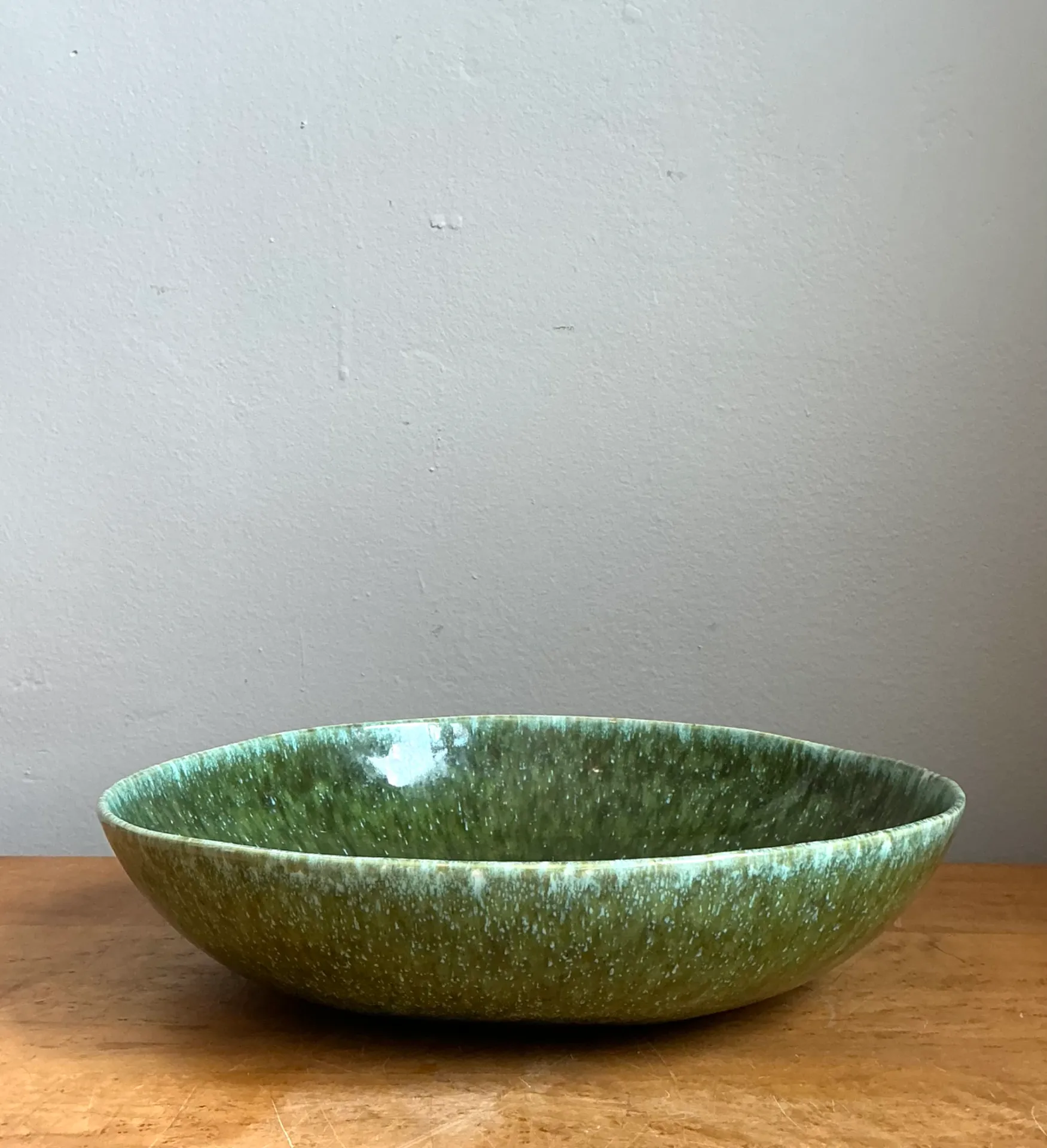 William Sonoma Home Green Reactive Glazed Ceramic Bowl — additional photo 8