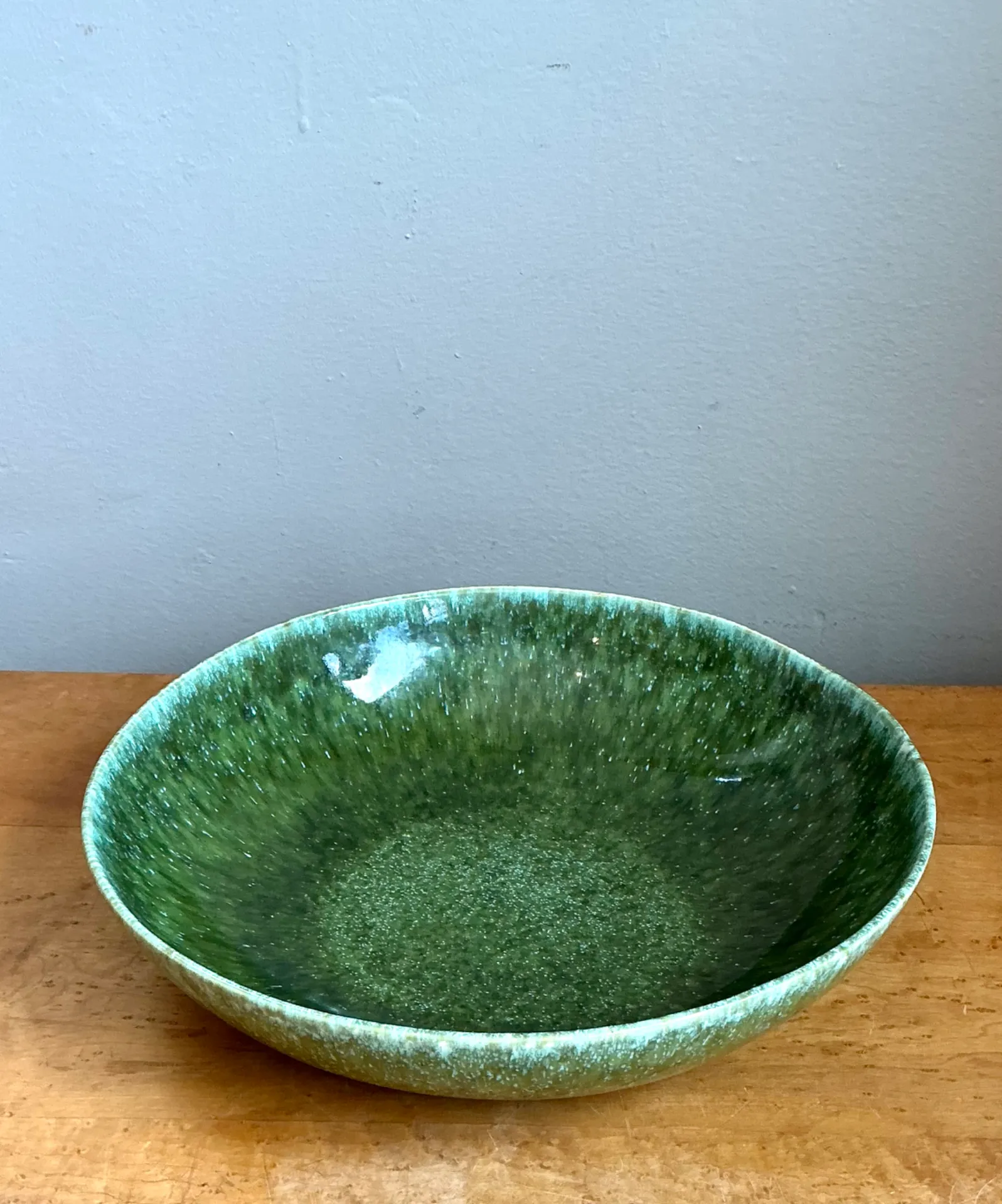 William Sonoma Home Green Reactive Glazed Ceramic Bowl — additional photo 5
