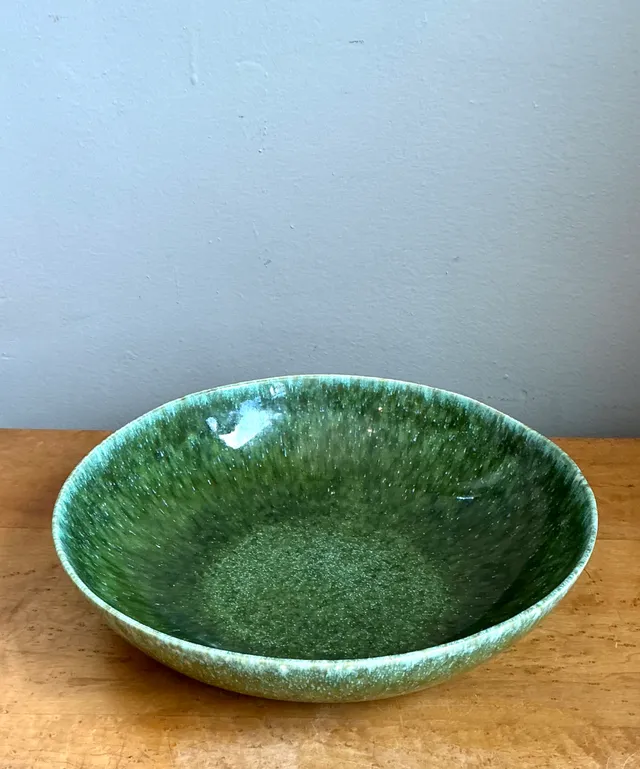 William Sonoma Home Green Reactive Glazed Ceramic Bowl — additional photo 5
