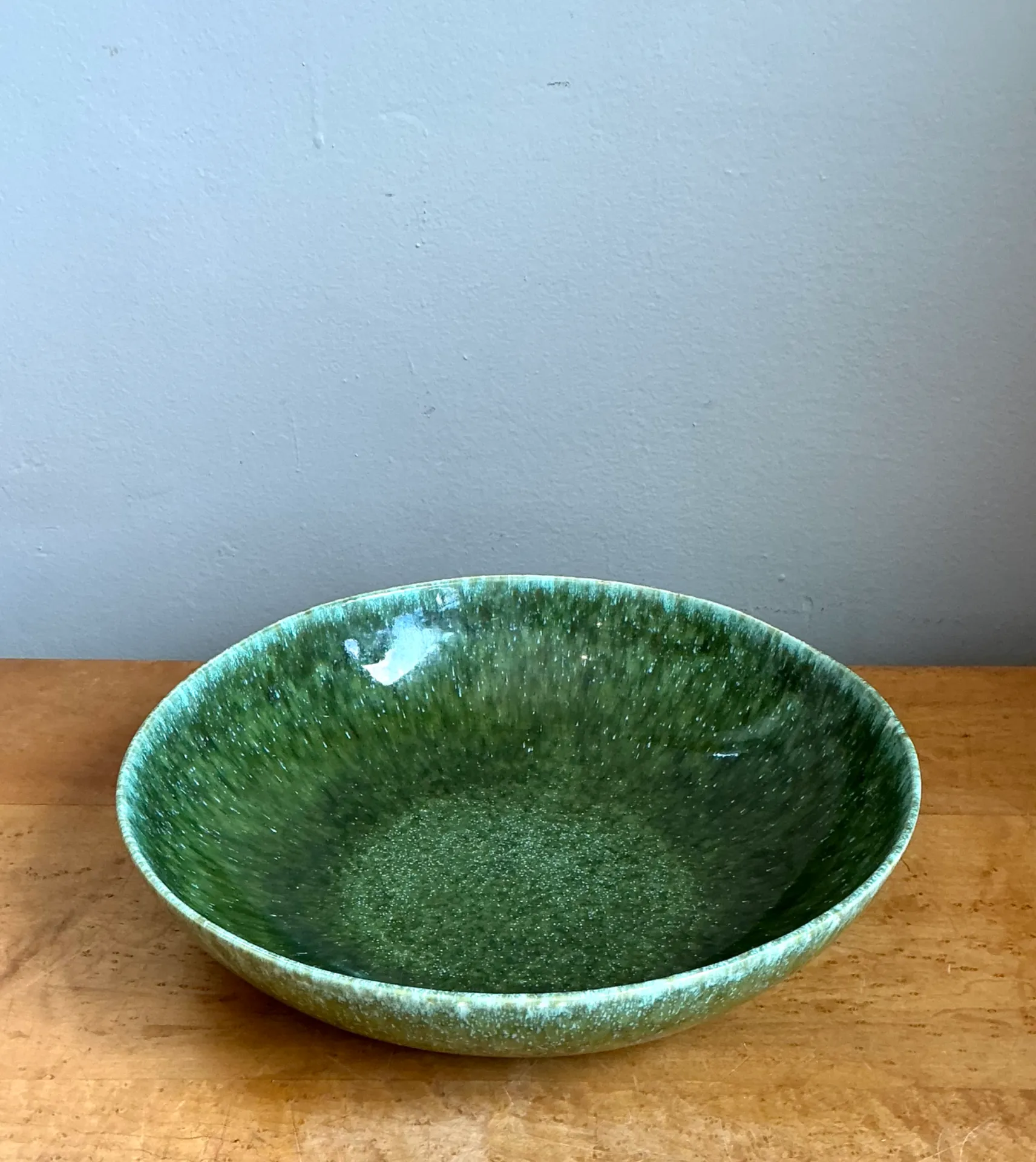 William Sonoma Home Green Reactive Glazed Ceramic Bowl — additional photo 4