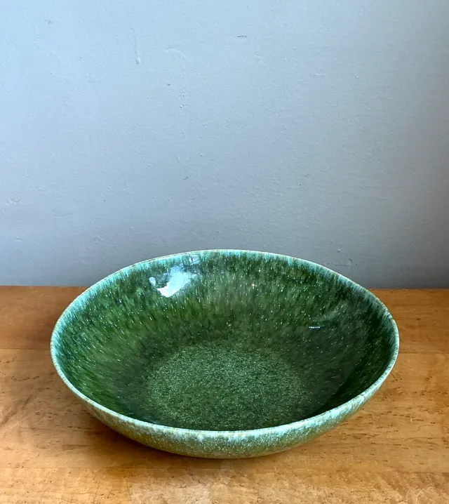 William Sonoma Home Green Reactive Glazed Ceramic Bowl — additional photo 4