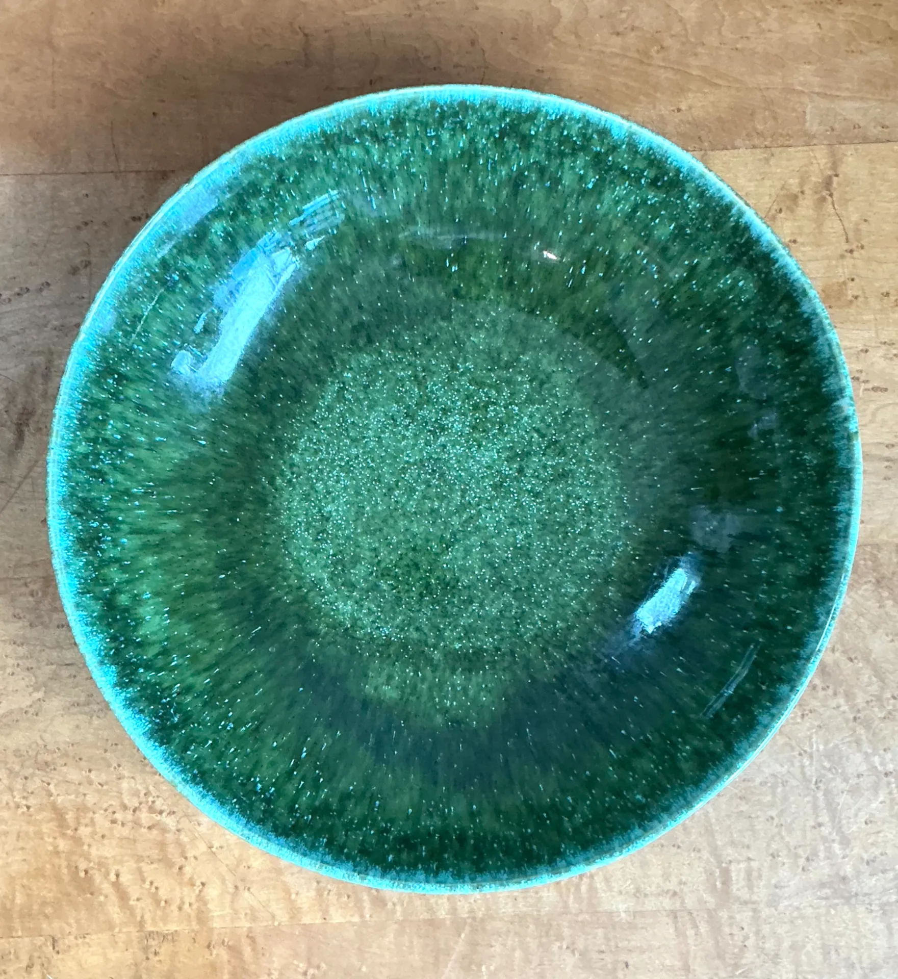 William Sonoma Home Green Reactive Glazed Ceramic Bowl — additional photo 7