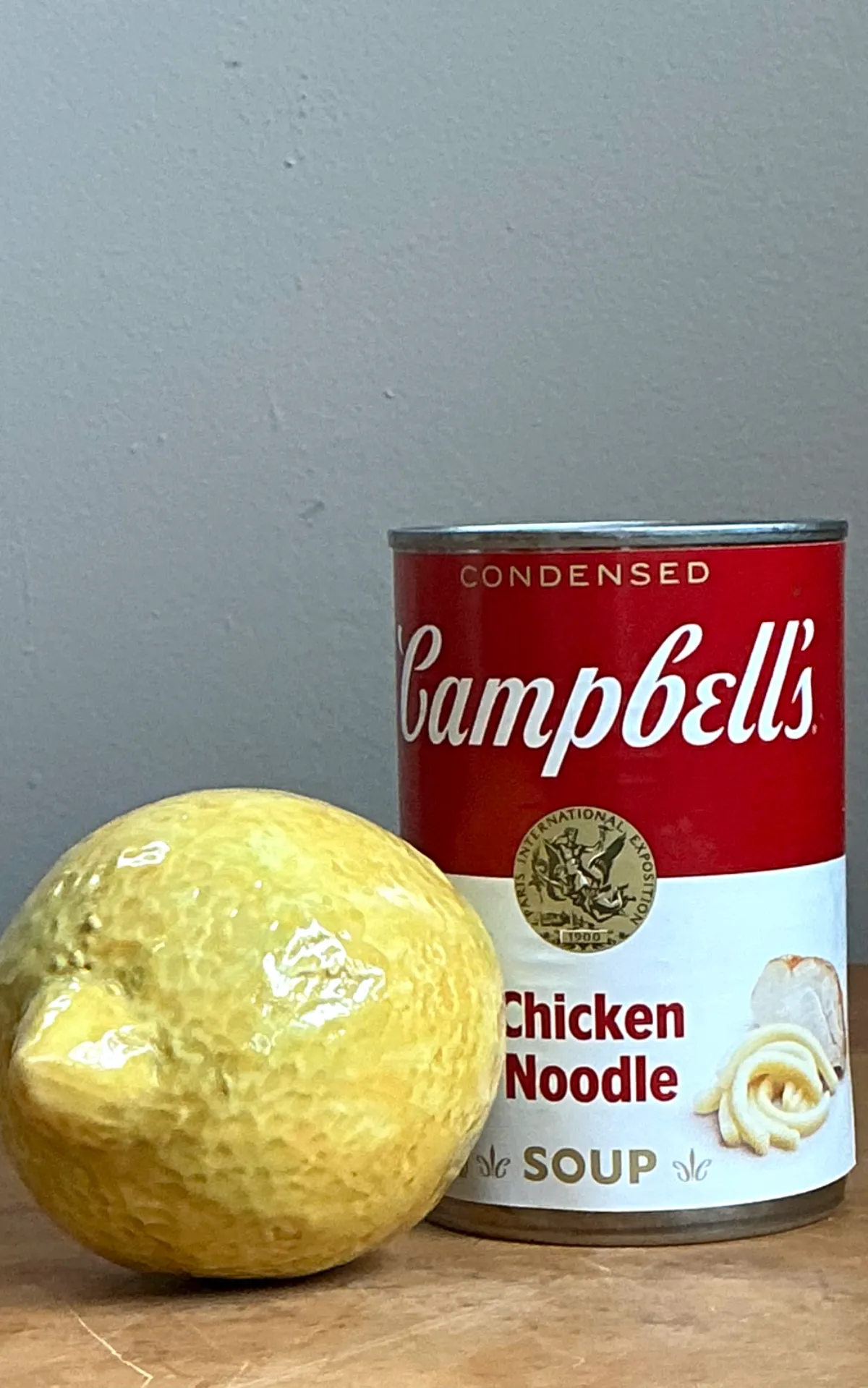Vintage Italian Yellow Ceramic Lemon — additional photo 3
