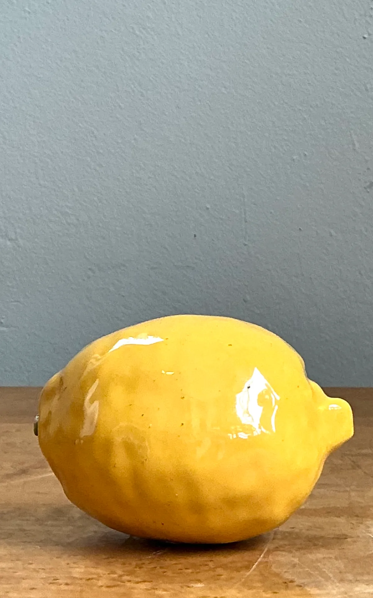 Vintage Italian Yellow Ceramic Lemon — additional photo 5