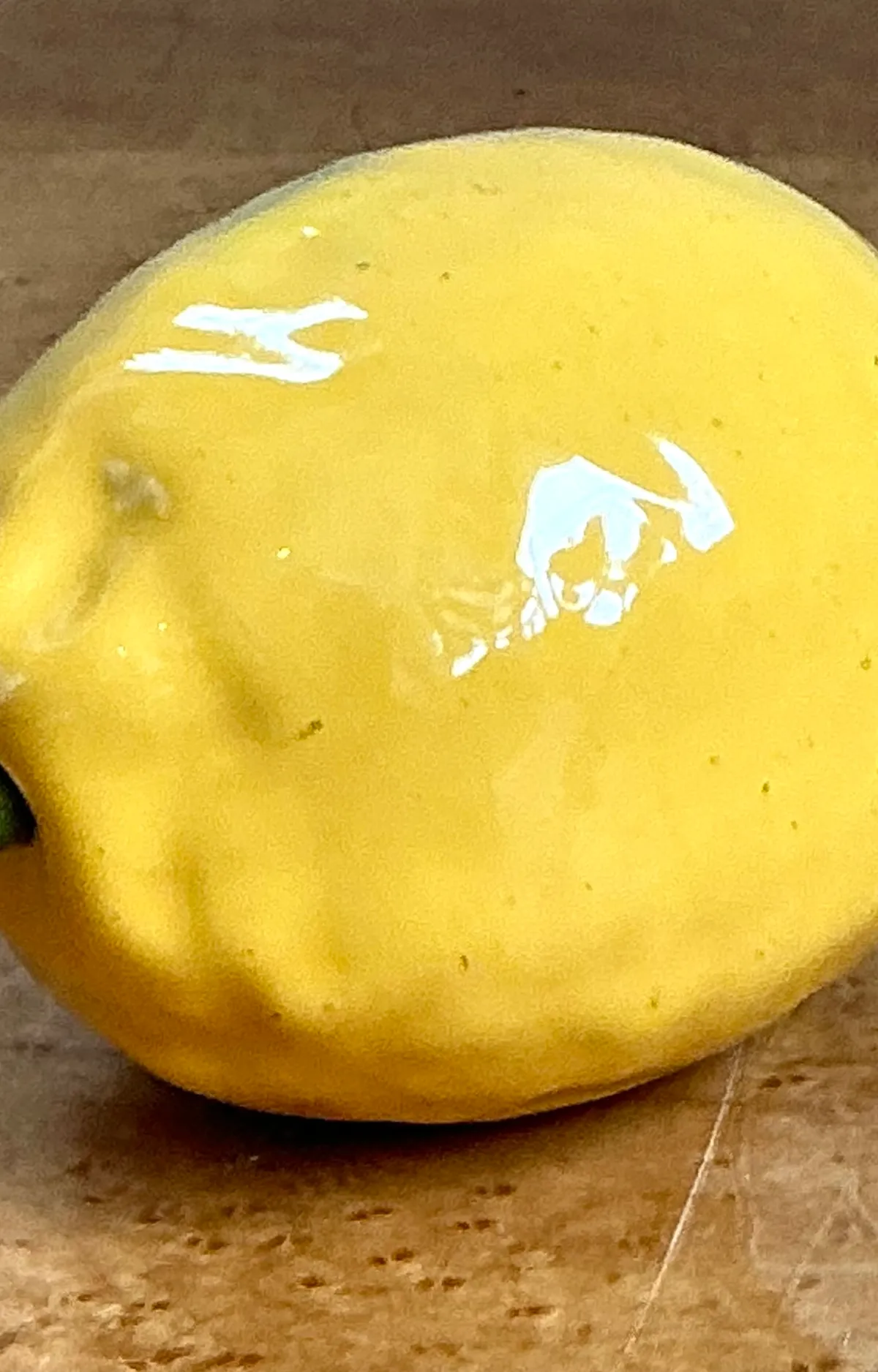 Vintage Italian Yellow Ceramic Lemon — additional photo 6