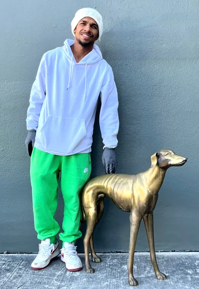 Vintage Monumental Brass Greyhound - Bronze, 34W x 29.5H — additional photo 1