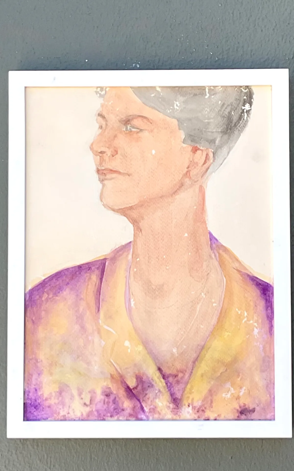 Vintage Original Watercolor On Paper — additional photo 6