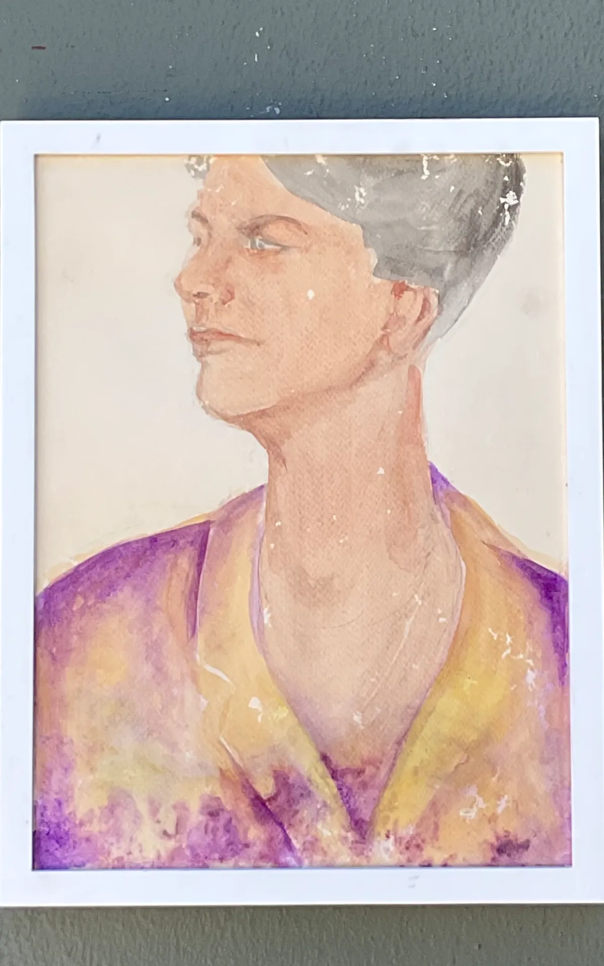Vintage Original Watercolor On Paper — additional photo 8