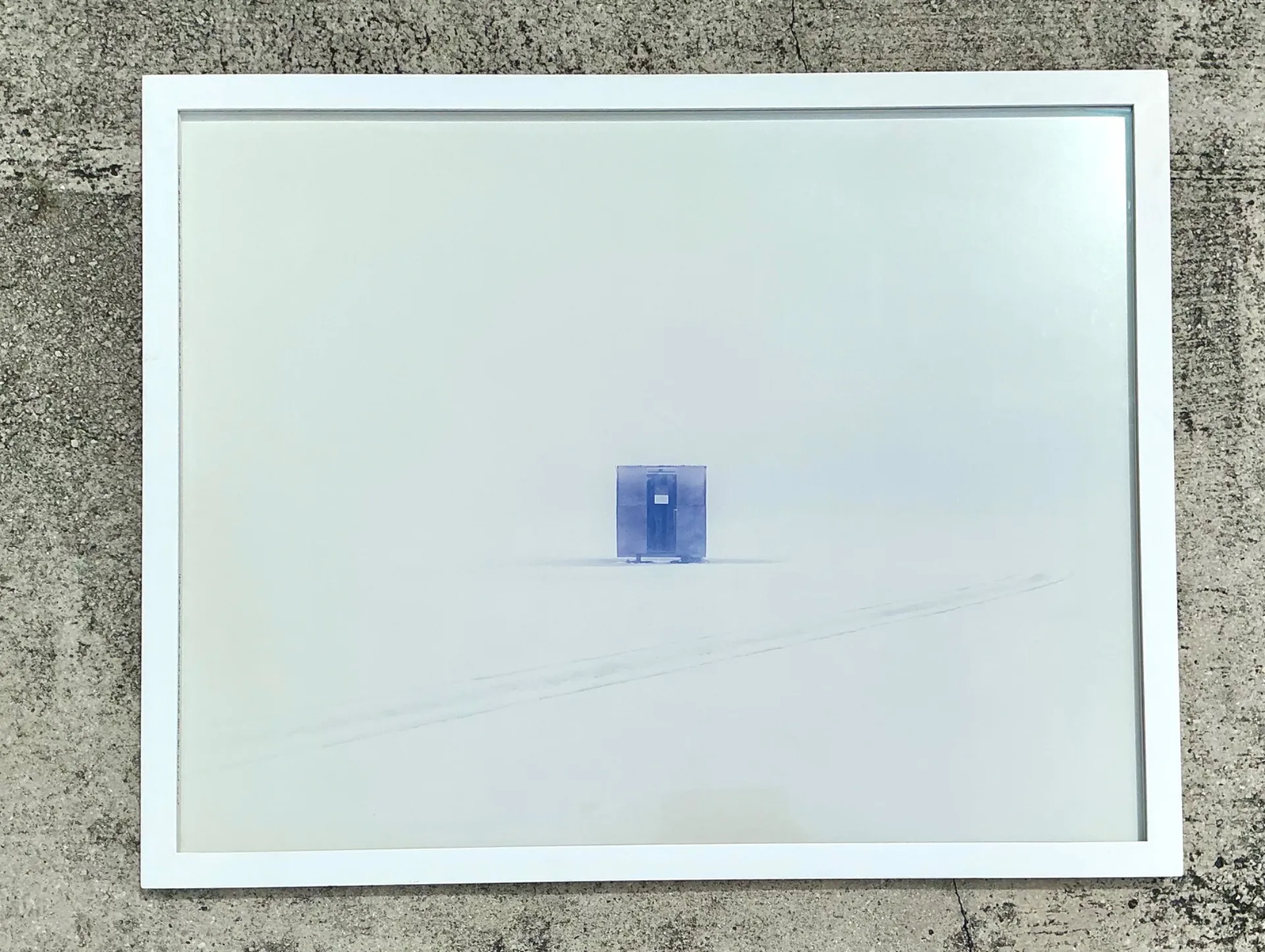 Vintage Scott Peterman Ice Hut Photograph — additional photo 1