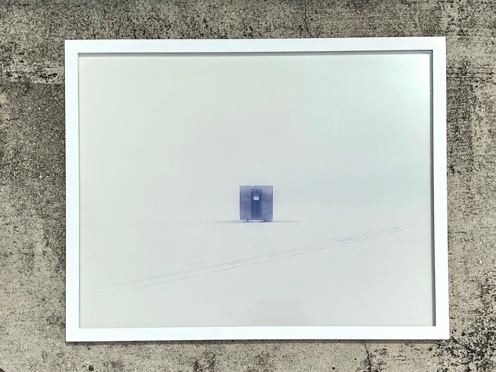 Vintage Scott Peterman Ice Hut Photograph — additional photo 3