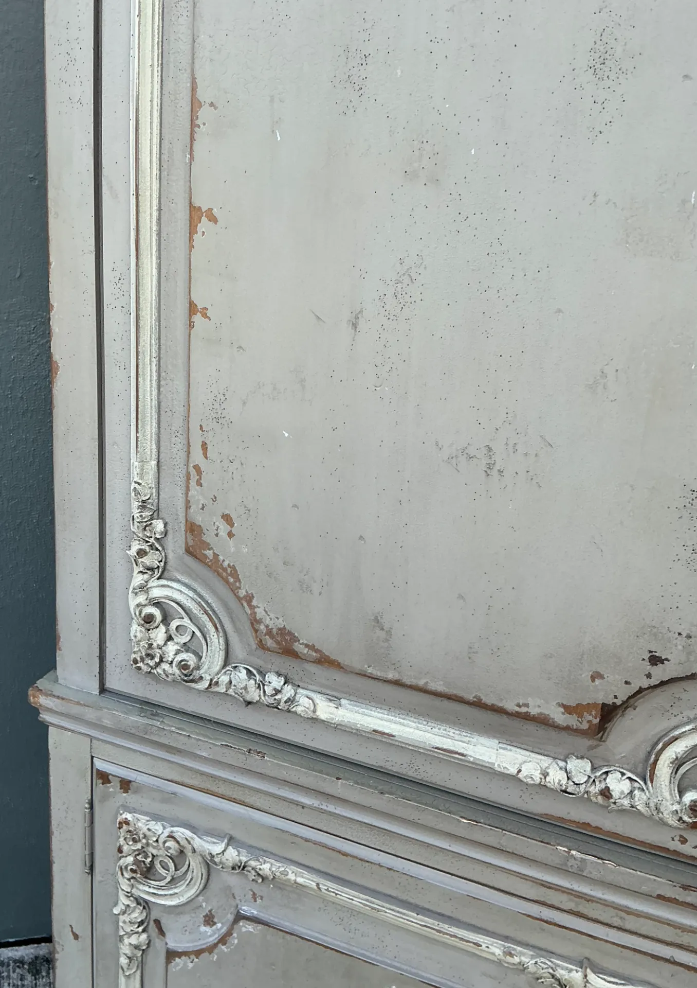 Habersham Vintage Gray Distressed Armoire — additional photo 7