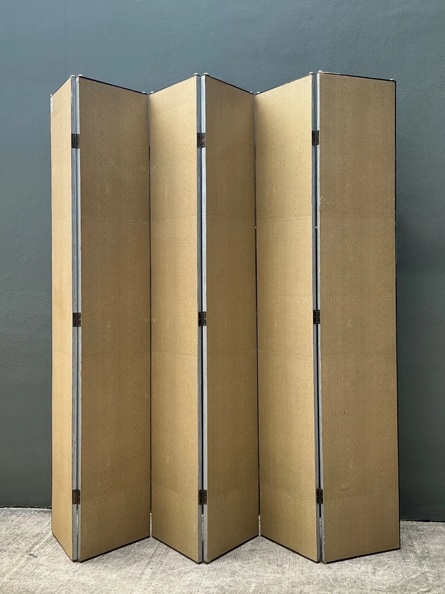 Vintage Neoclassical Paper Folding Screen — additional photo 5