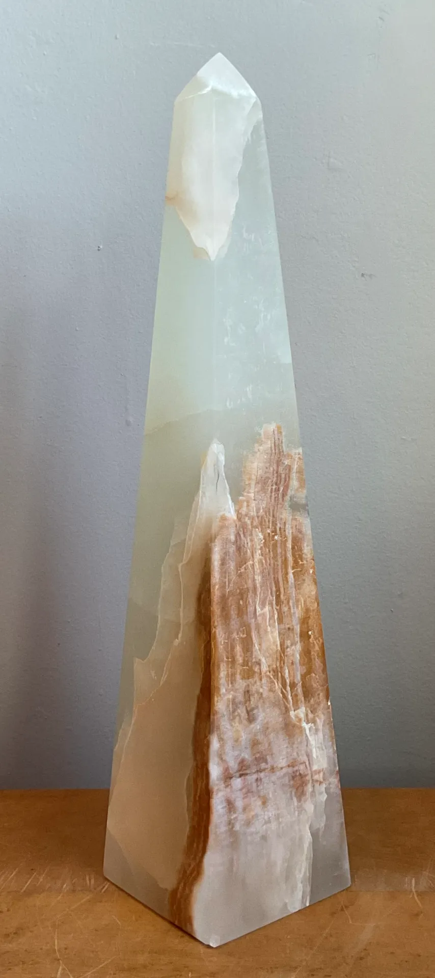 Vintage Onyx Stone Obelisk — additional photo 3